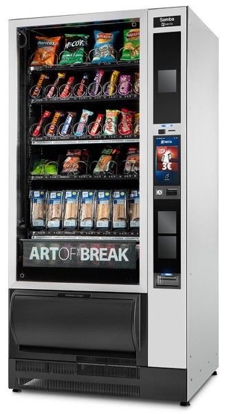 EVOCA SAMBA TOP TOUCH-ETL Food, Snack & Cold Drink Vending Machine